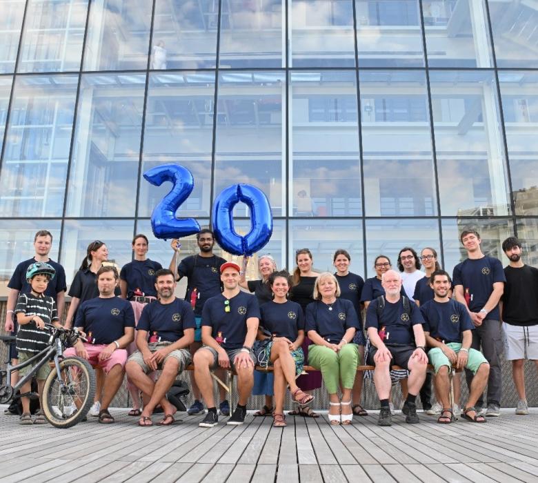 Participants of the event in front of Rog Center